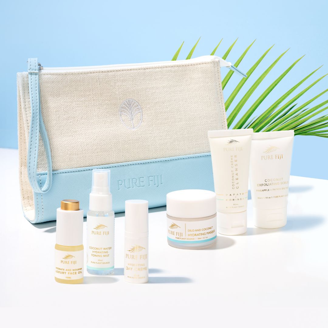 Pure Fiji - Hydrate + Rechange Facial Skincare Set