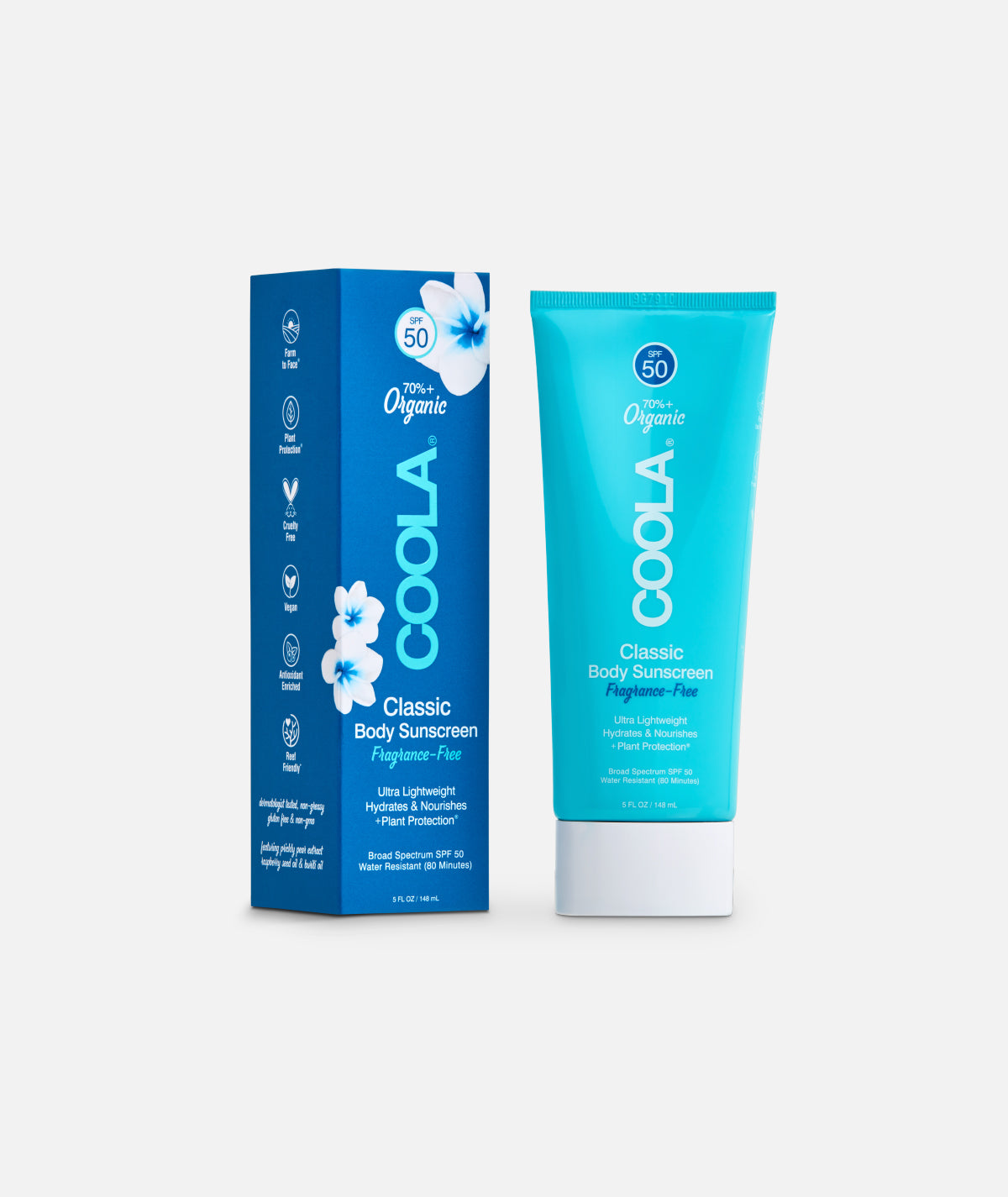 Coola Classic Body Lotion SPF 50 - Fragrance Free