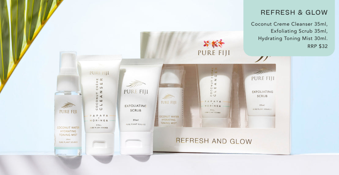 Pure Fiji - Refresh + Glow Skincare Set