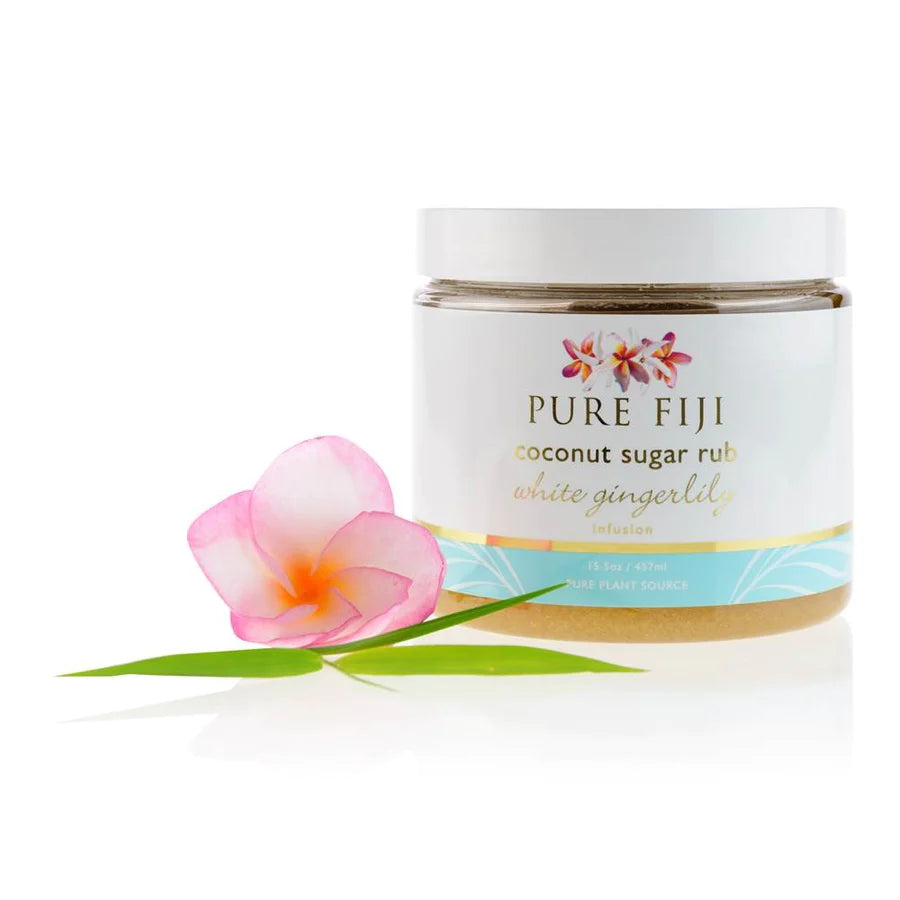 Pure Fiji - Sugar Rub - White Gingerlily