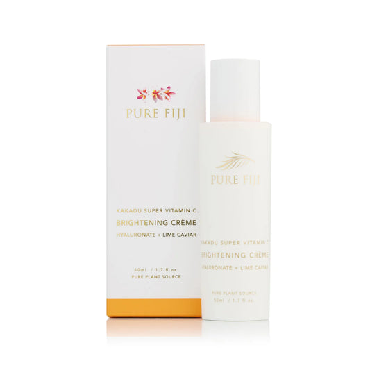 Pure Fiji - Vitamin C Brightening Creme with Hyaluronic & Lime Caviar 50ml