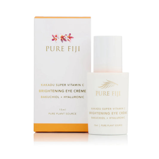 Pure Fiji - Kakadu Super Vitamin C Brightening Eye Creme with Bakuchiol + Hyaluronic 15ml