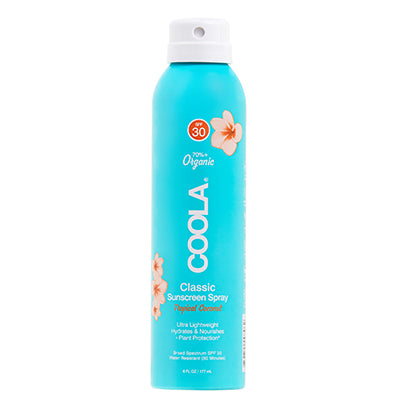 Coola Classic Sunscreen Spray SPF 30 Tropical Coconut